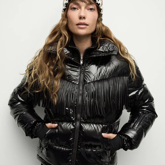 Veronica Beard Fairbanks Fox Puffer Jacket